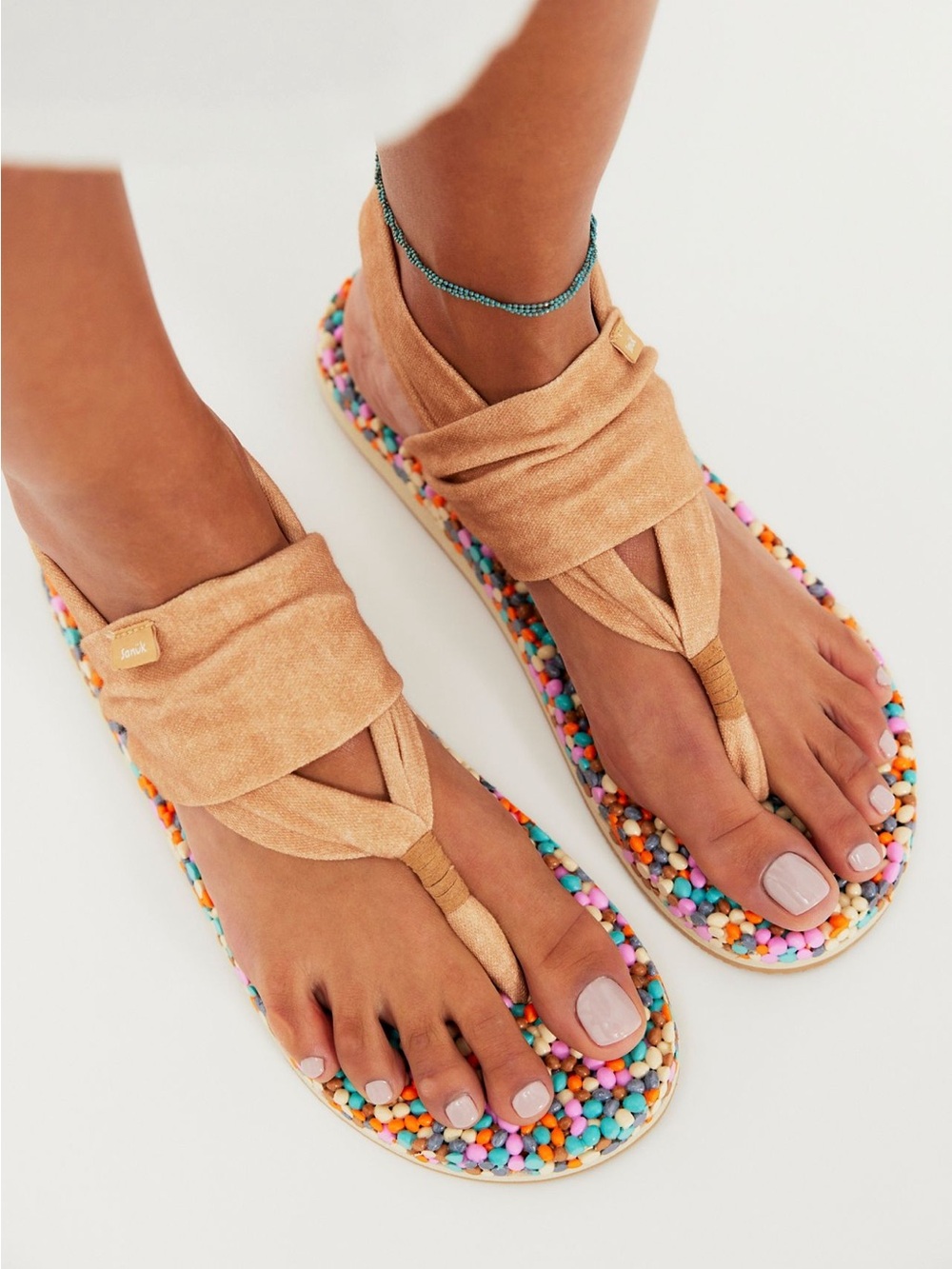 Sanuk x free-est Sling Bubblecush Sandals size 9